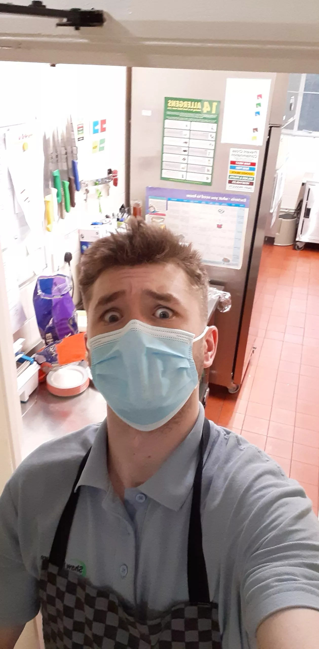 Work being work, needed in the kitchen after a care shift 😫 Work being work, needed in the kitchen after a care shift 😫