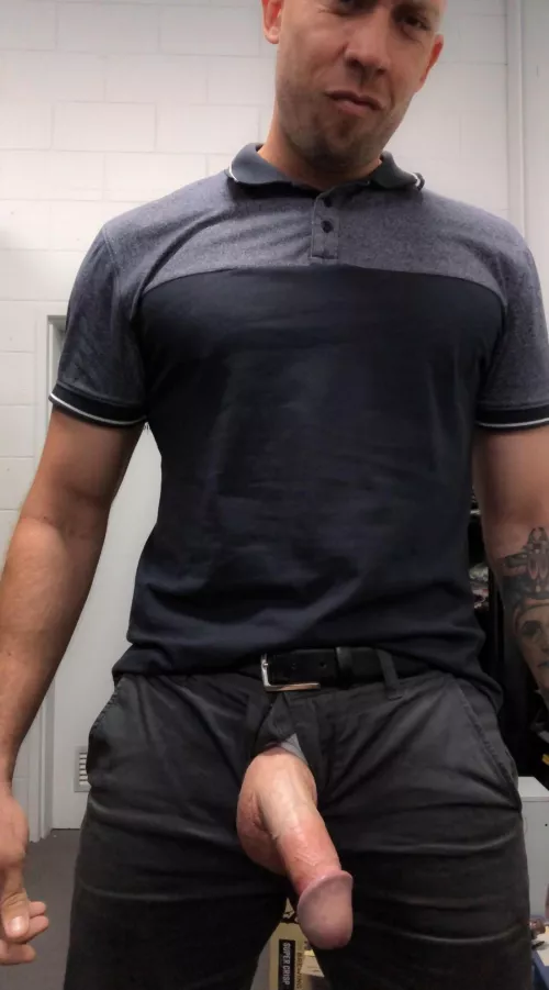 Work lunch room cock 😌
