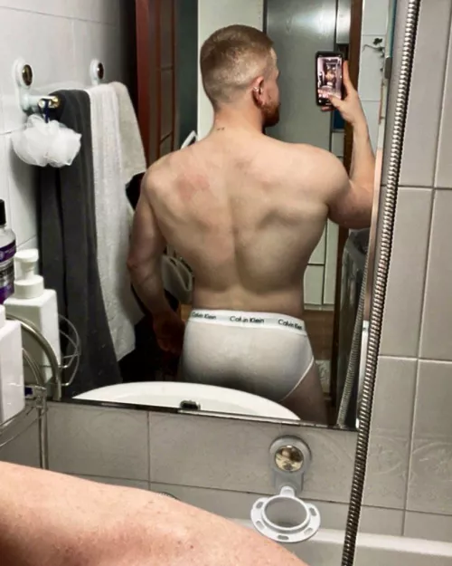 Working on my back