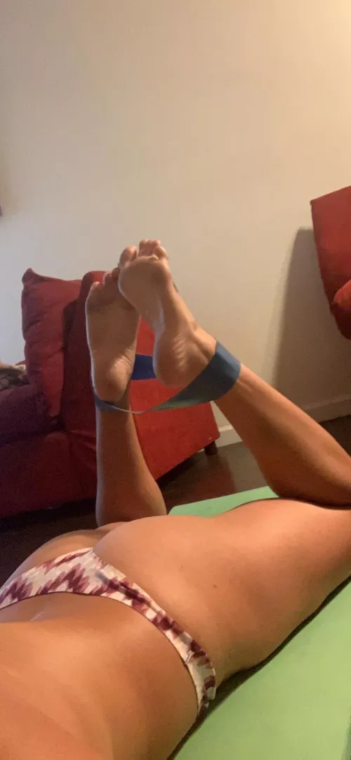 Working out in the comforts of my own home ππ