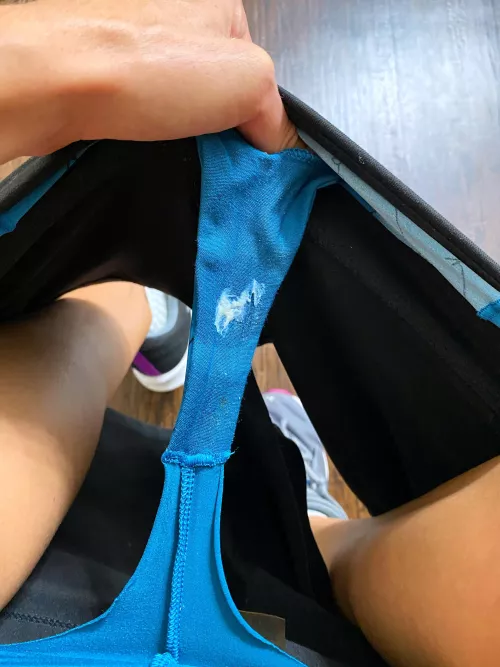 Workouts can do wonders for panties... ππ¦