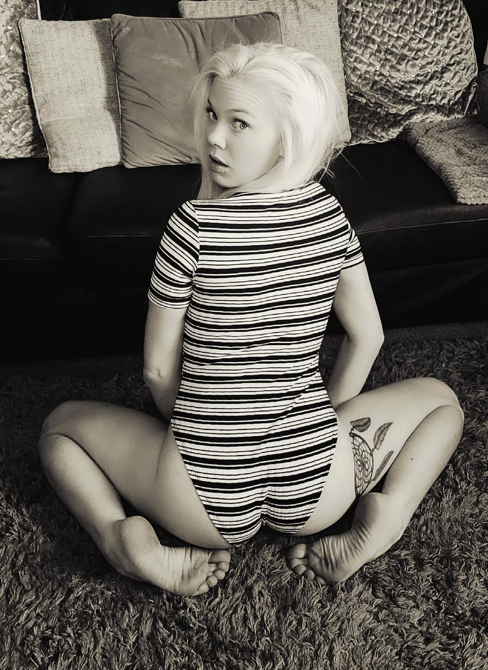 Worship me and my feet