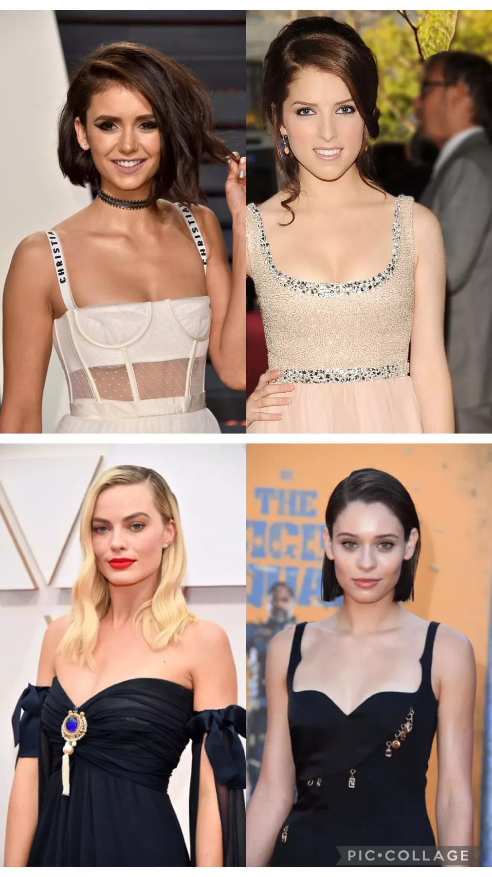 Worshipping Nina Dobrev, Anna Kendrick, Margot Robbie and Daniela Melchior!