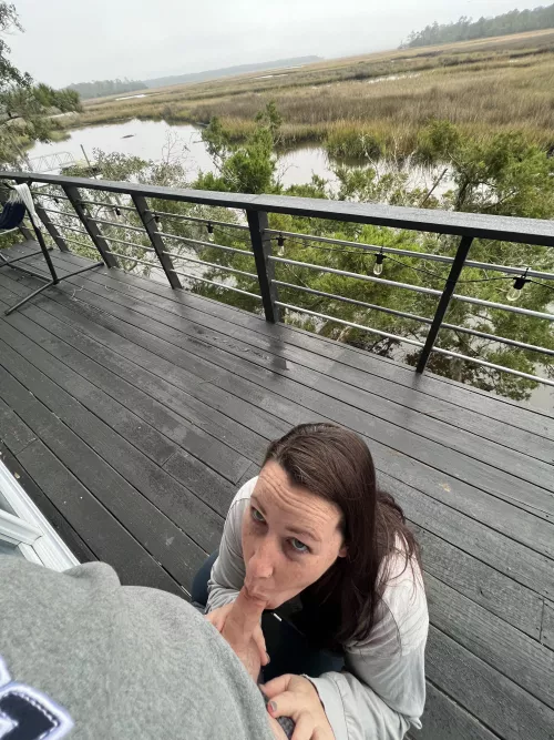 Would anybody let me blow them with this view? O-C