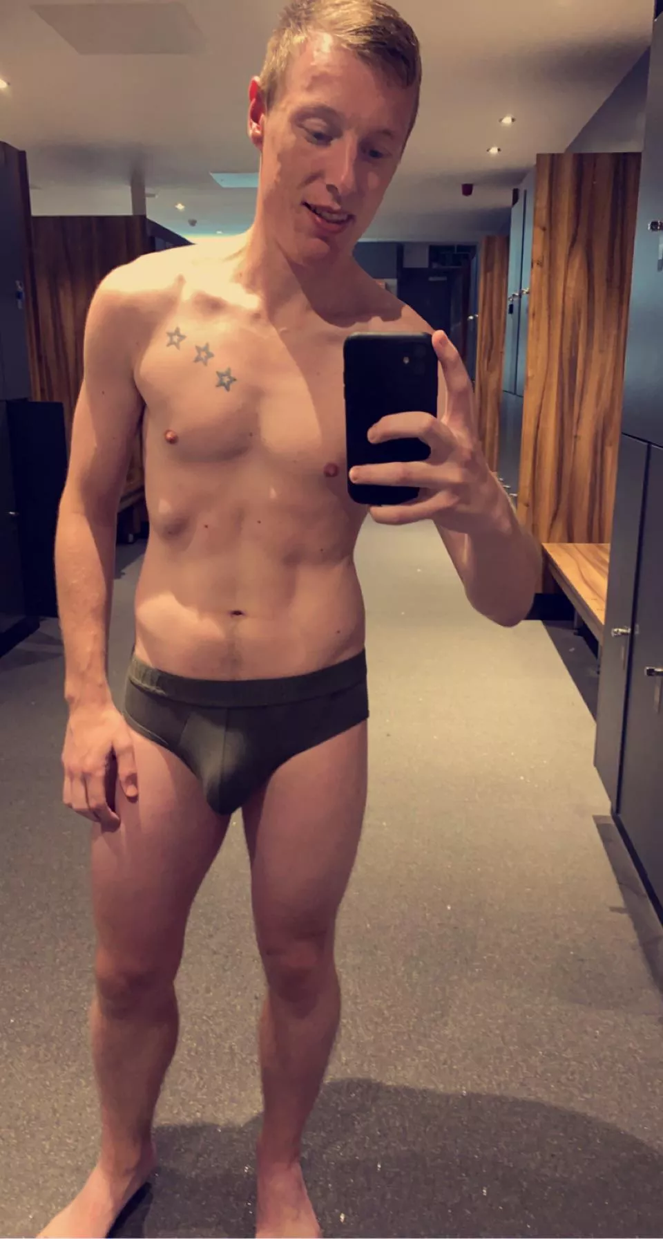 Would I get your attention in the changing rooms Would I get your attention in the changing rooms