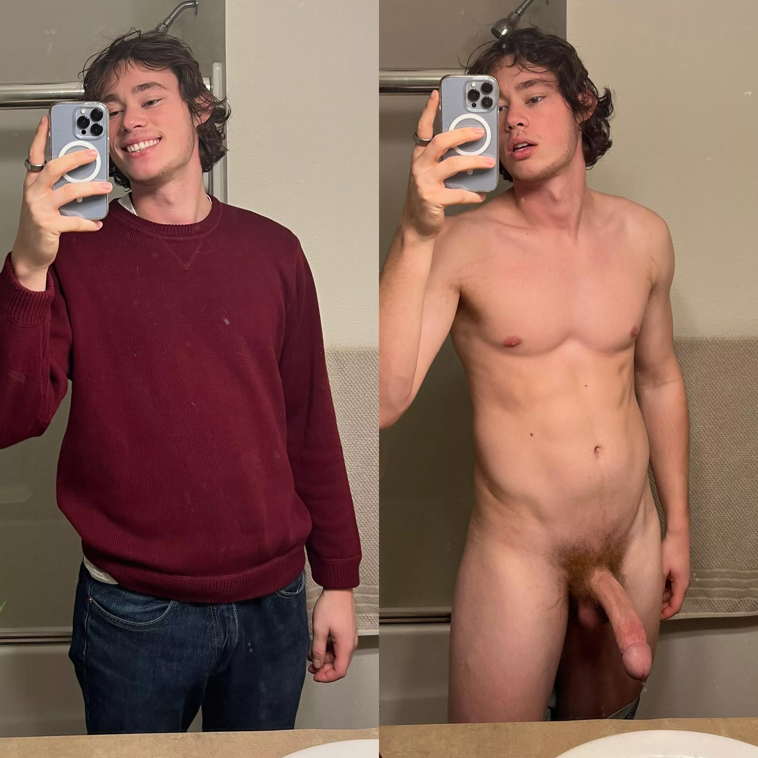 Would I surprise you when I pull my pants down?