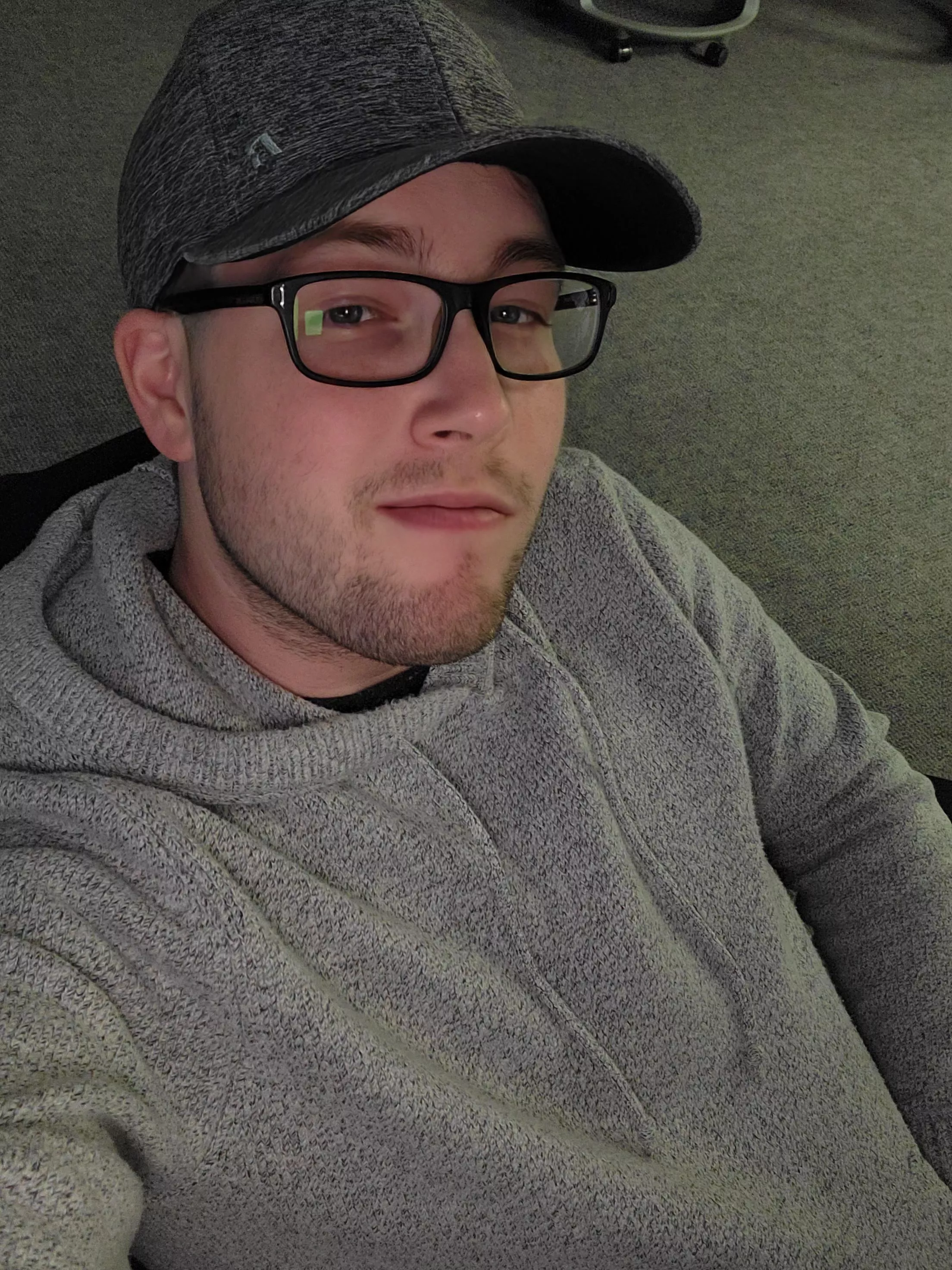 Would rather be home, stuck at work instead. Would rather be home, stuck at work instead.