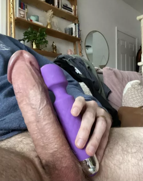 Would you choose the toy, my penis, or both? 😏