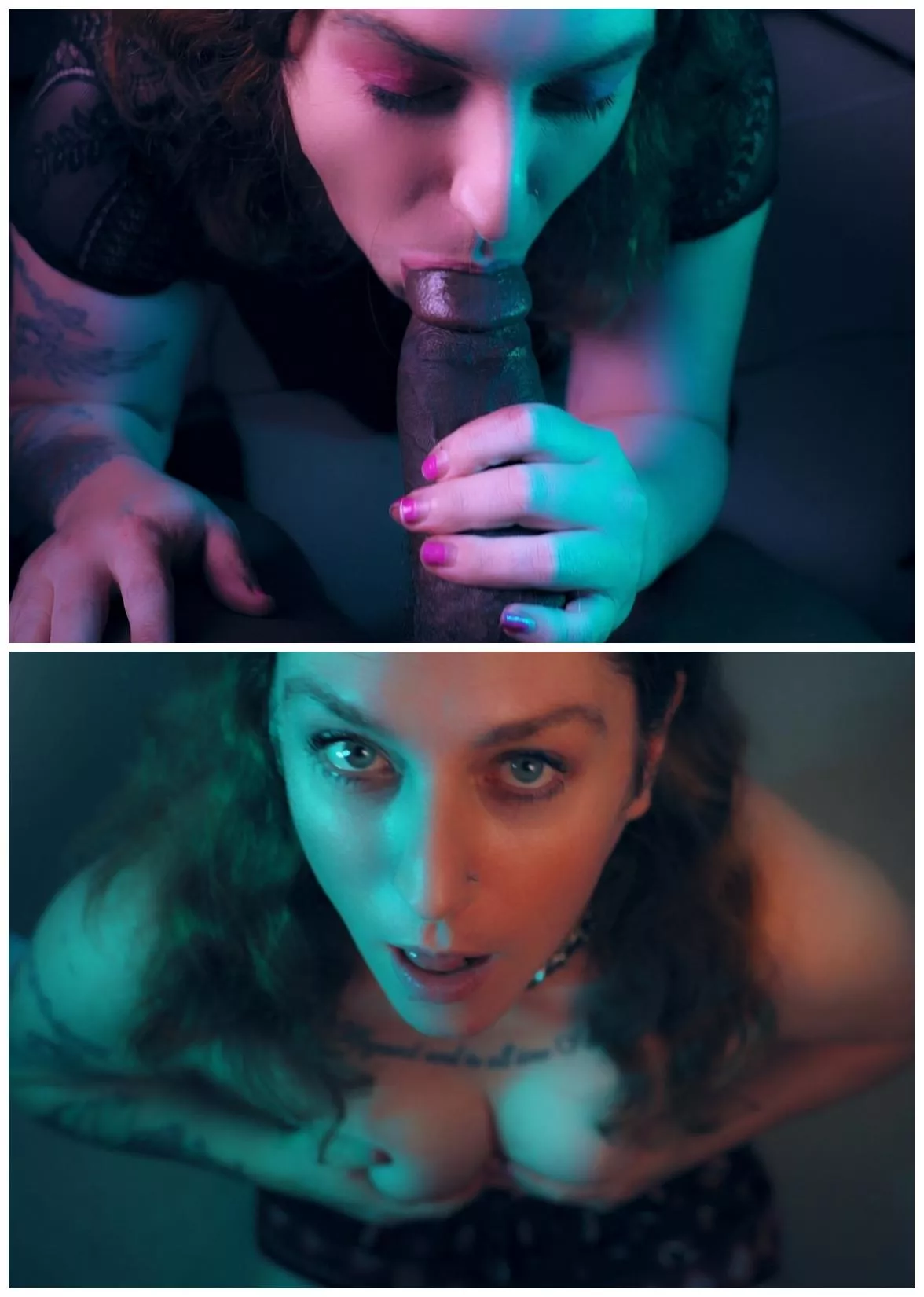 Would you cum in my mouth or on my tits? 😜