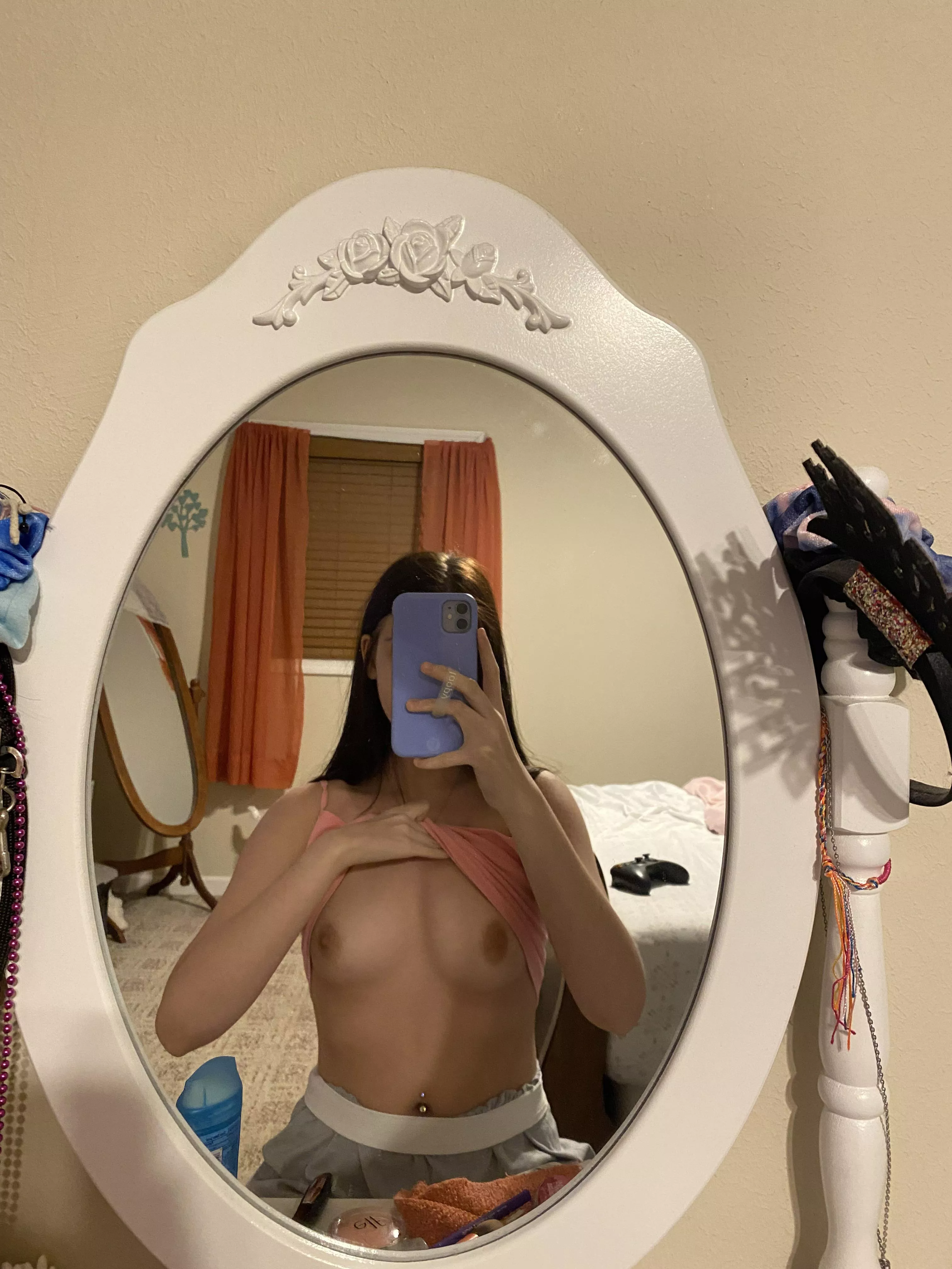 Would you cum on my tum tum?