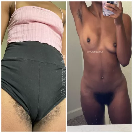 Would you date a girl with a thick pussy bush like mine? Be honest๐