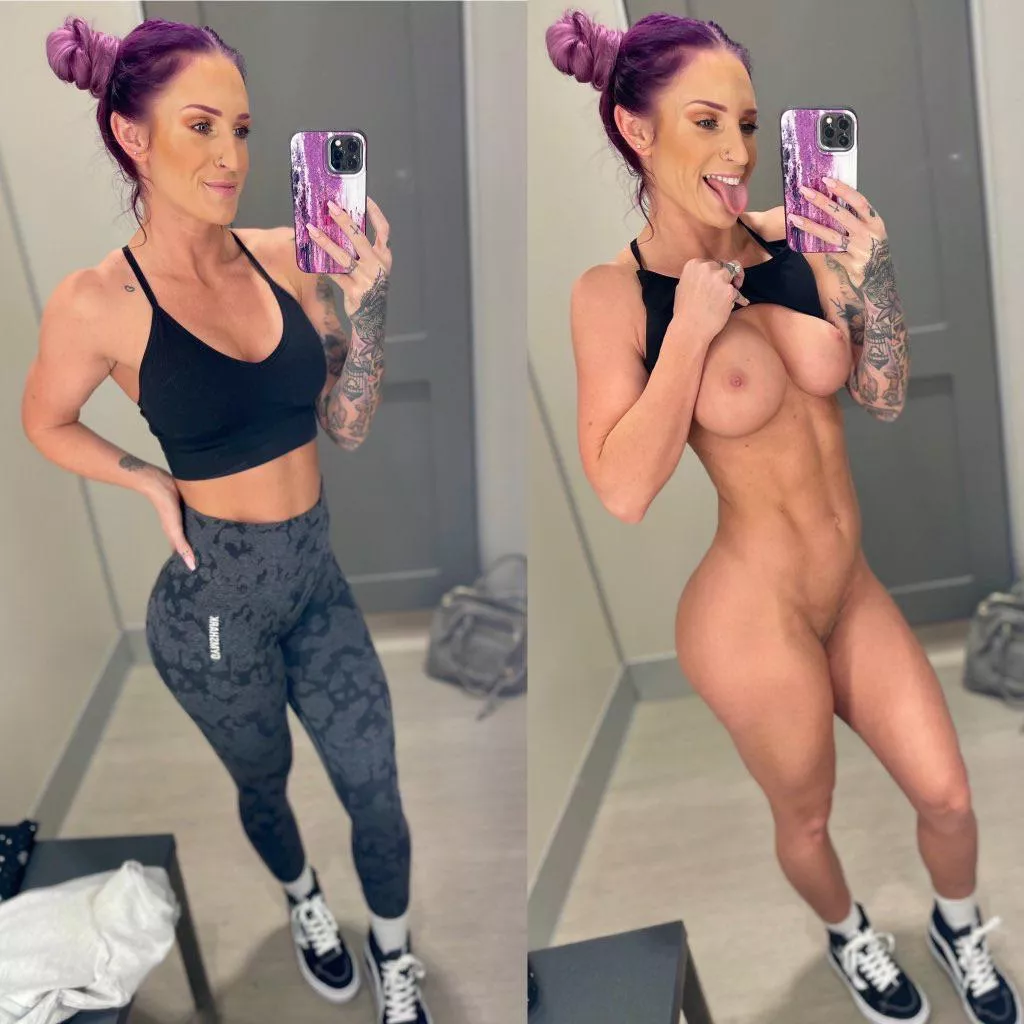 Would you follow me into the dressing room?