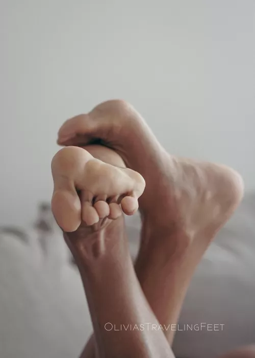 Would you gently kiss my arches and suck on my toes?