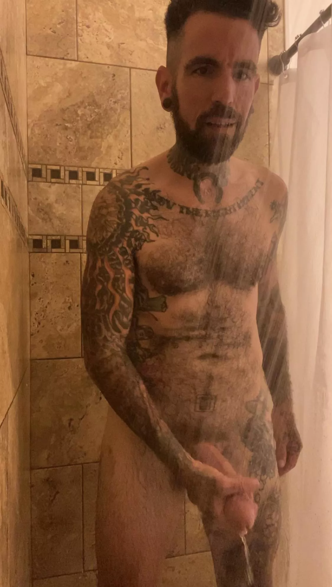 Would you get in the shower with me? Would you get in the shower with me?