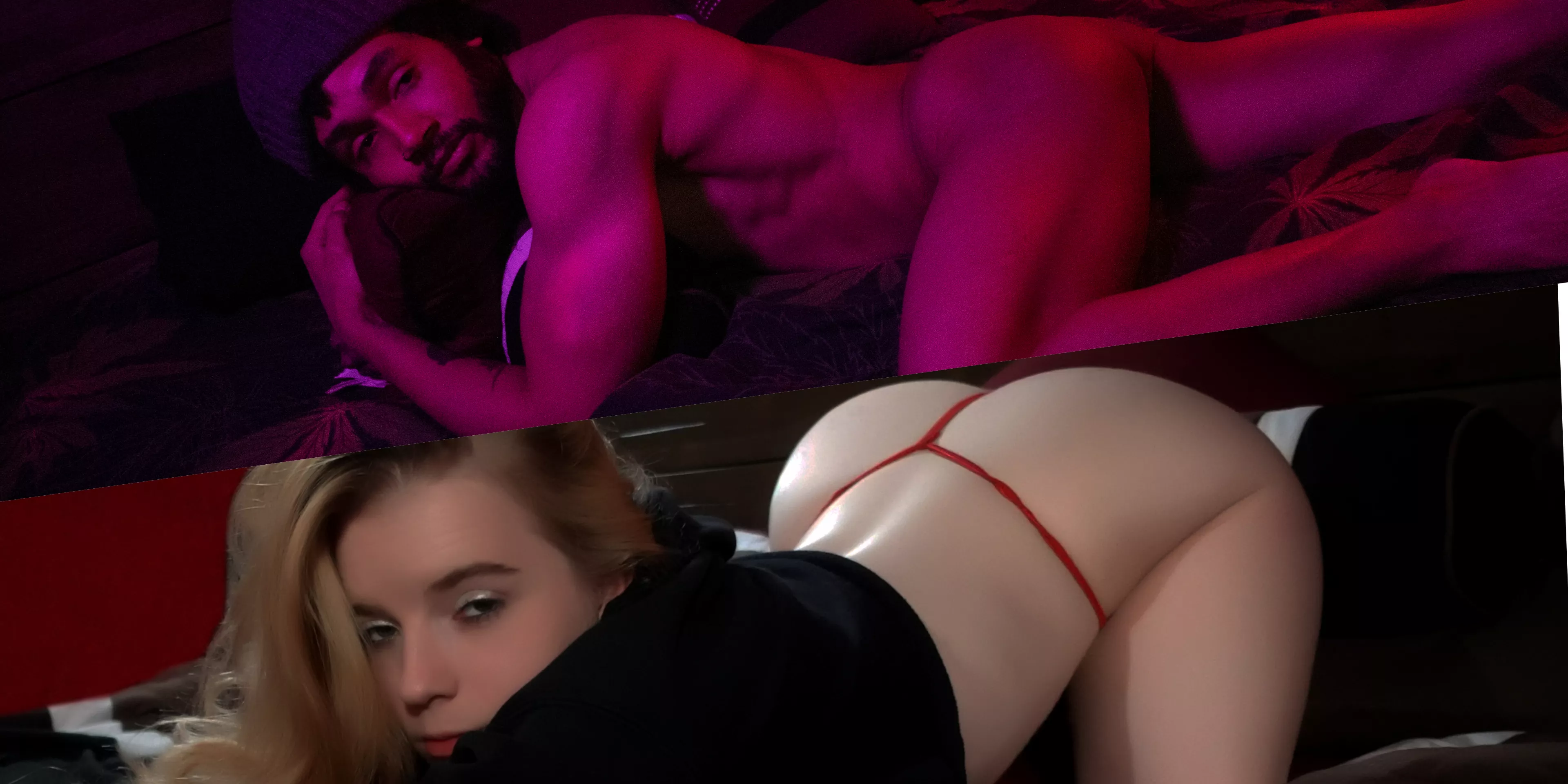 Would you have a threesome with my hubby and I? 💦