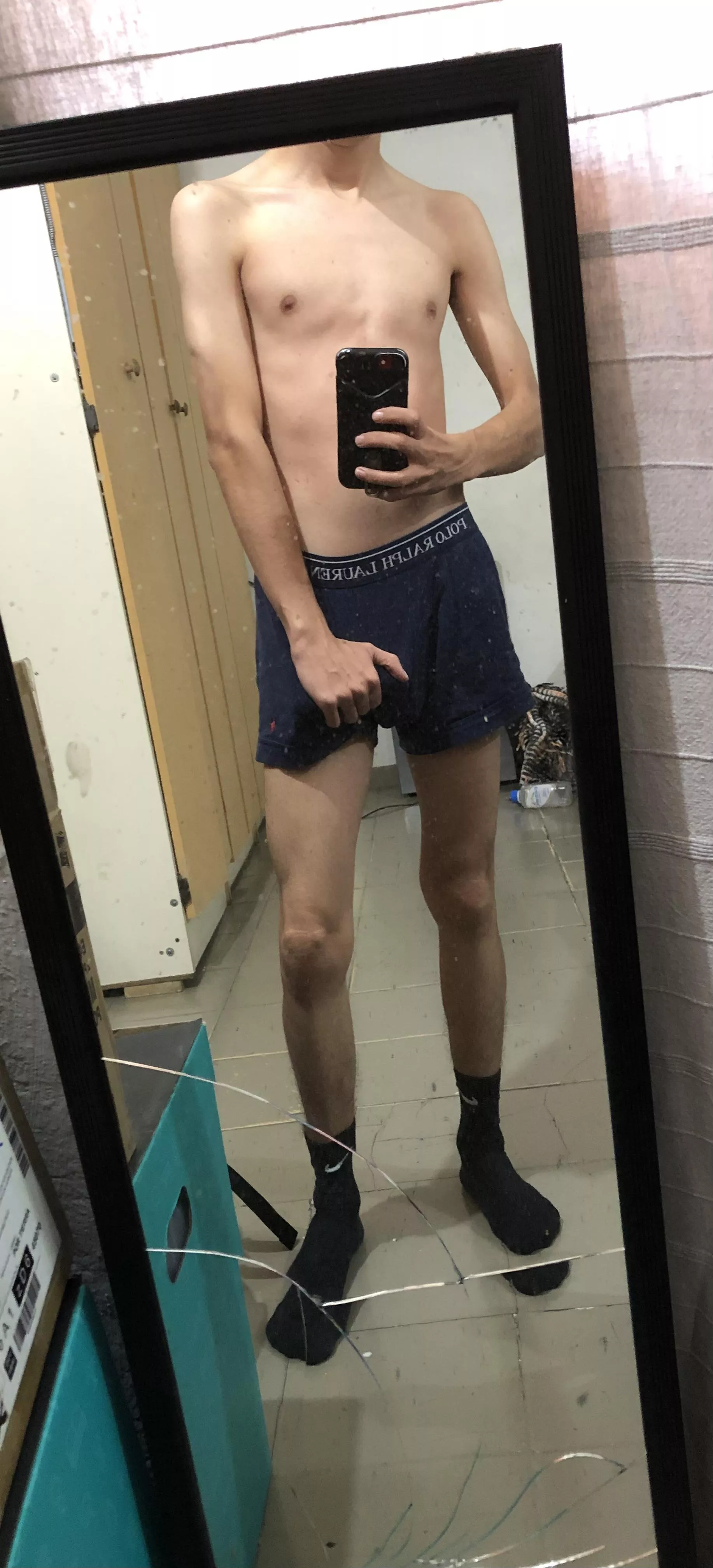 Would you help me take off my boxers? 🥺😛🙈