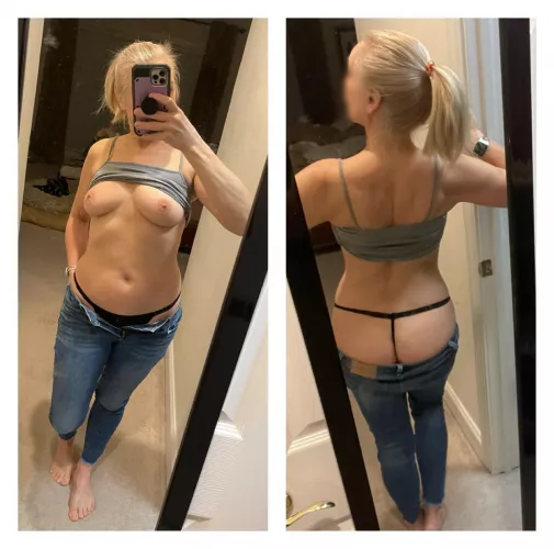 Would you hug me in the front or back? Happy Hump Day 😈 (56f)