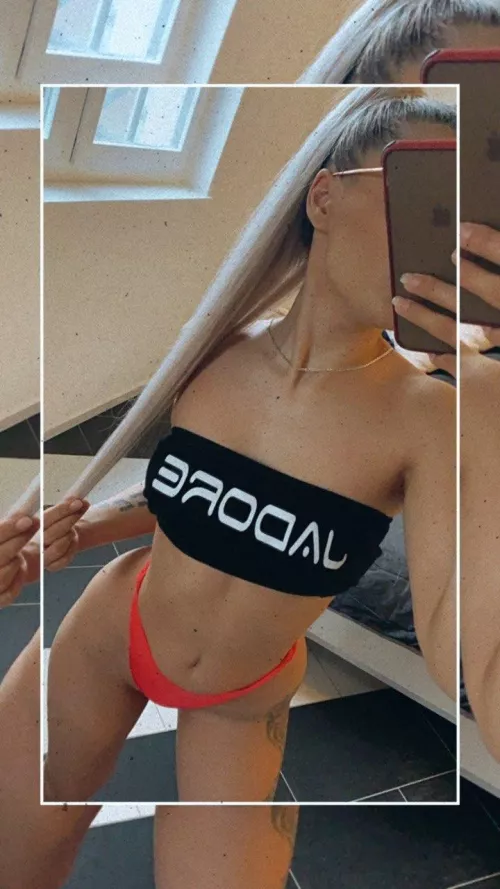 Would you jerk off at my hot body and show me?