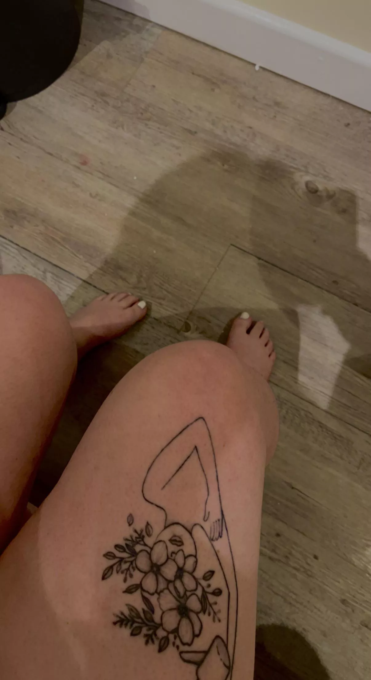 Would you kneel at my feet?