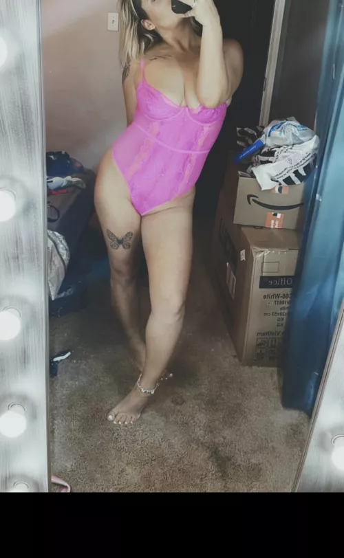 Would you leave it on. Or make me strip