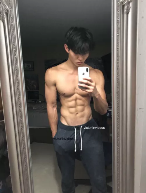 would you lick my abs? 🤤
