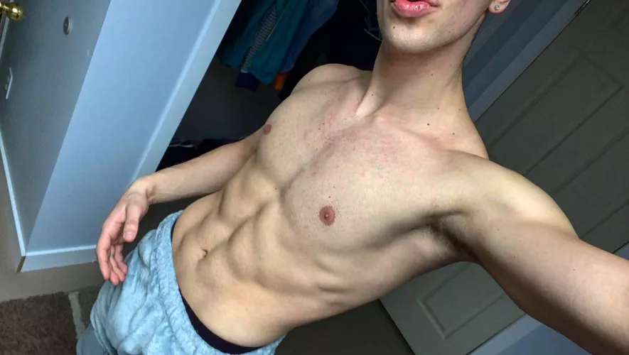 Would you lick my abs ? 😉