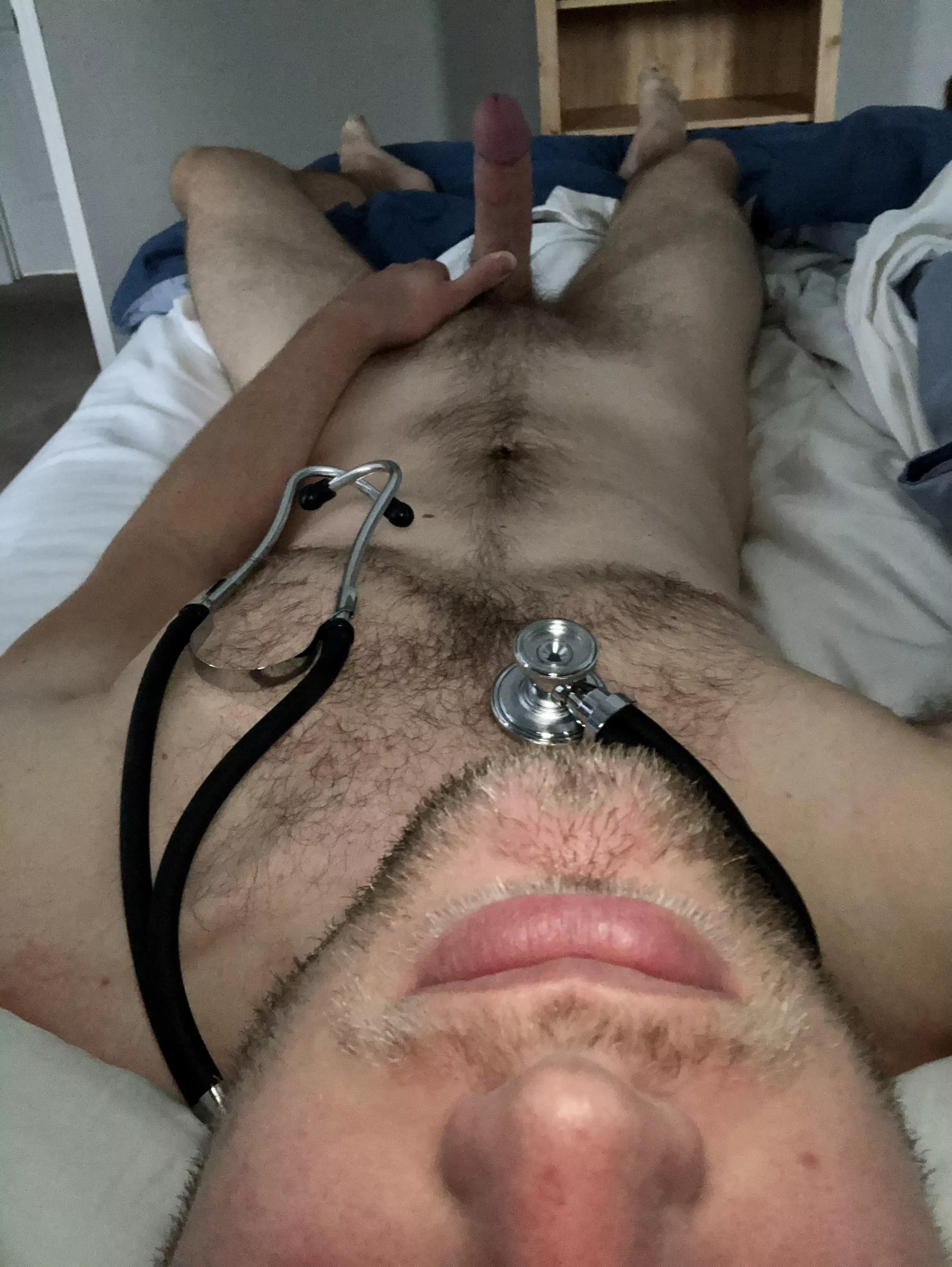 Would you like this doctor to check your heartbeat? 😉