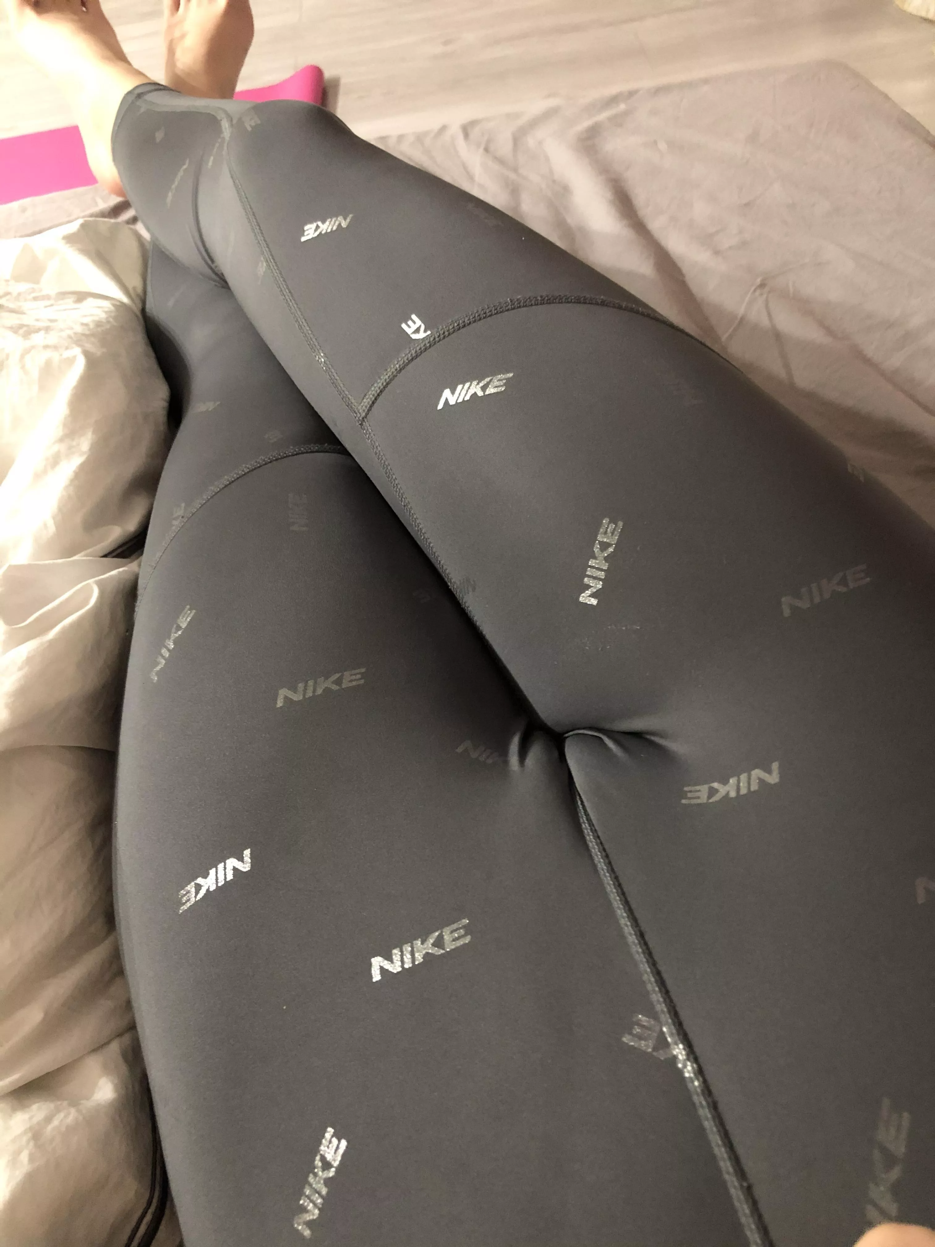 Would you like to cum on my cameltoe?