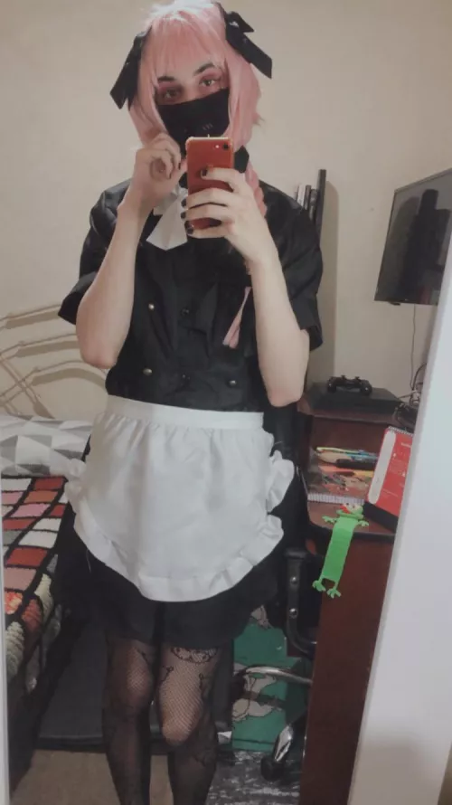 Would you like to have me as your maid? 🥺