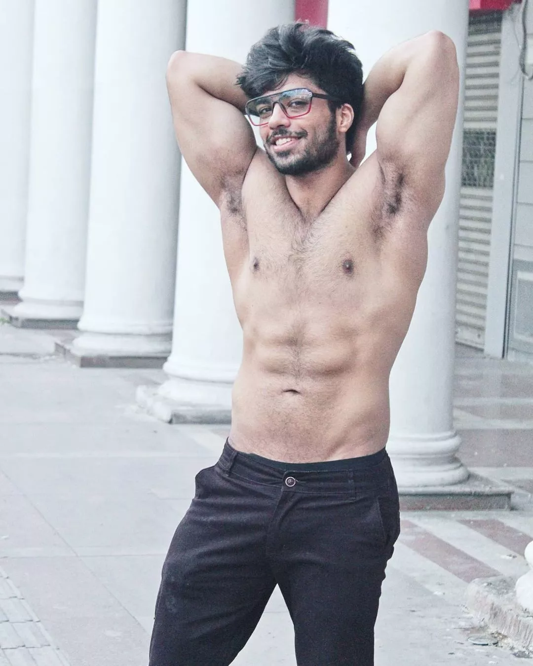 Would You Like To Lick 👅🤤 My Hairy Armpits ???