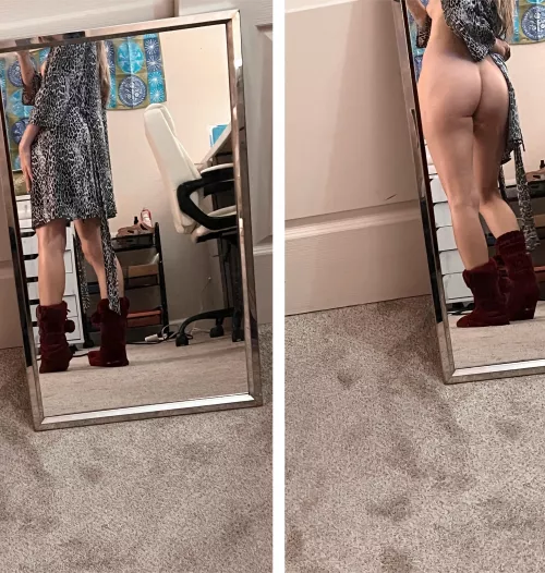 Would you like to spank or kiss my cute butt?😇😈❤️