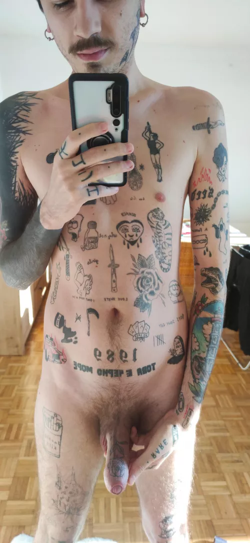 Would you mind a tattooed cock ?