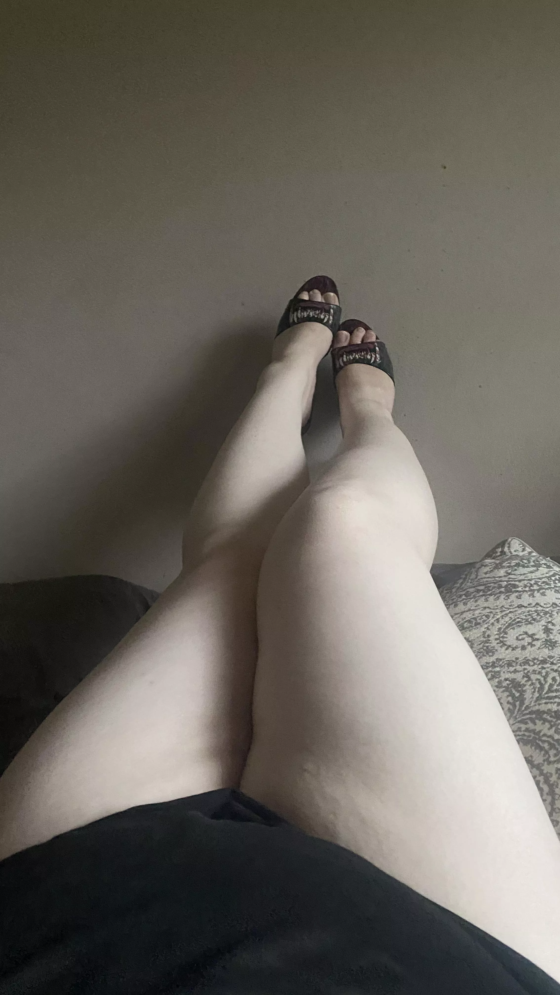 Would you mind getting between these thighs? Would you mind getting between these thighs?