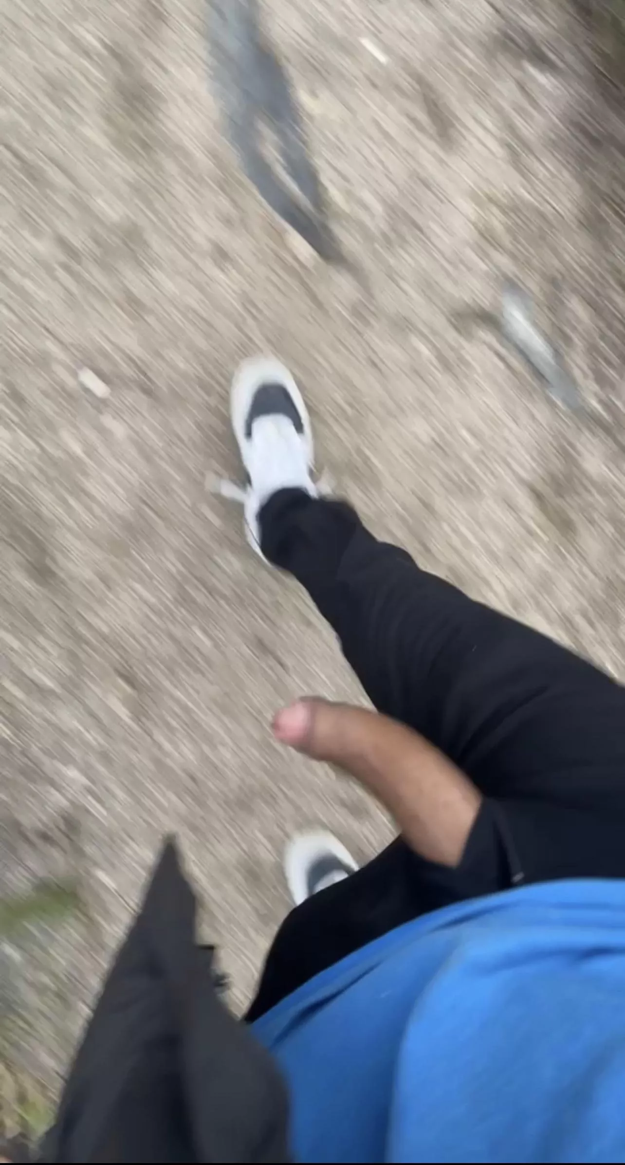 Would you mind me walking past you like this?