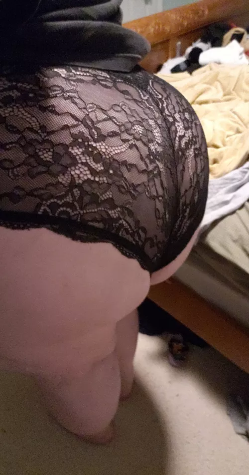Would you peel these new panties off me and let me sit on your face?