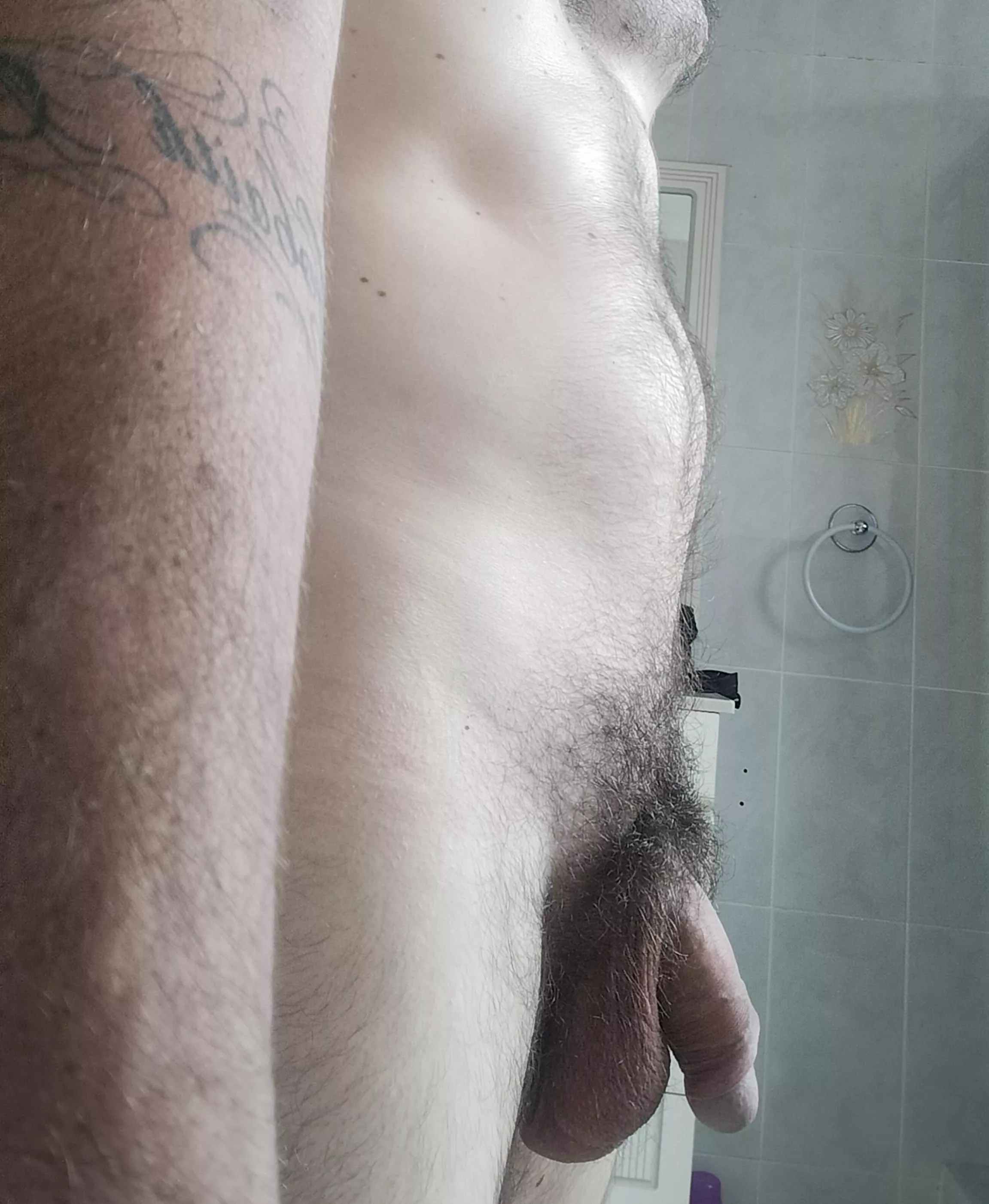 Would you play with my hairy balls?😈