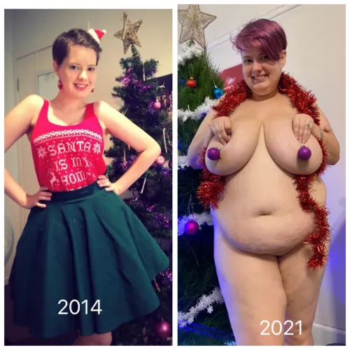 Would you rather young me or now as your Holliday treat? 🥰🎁🎄