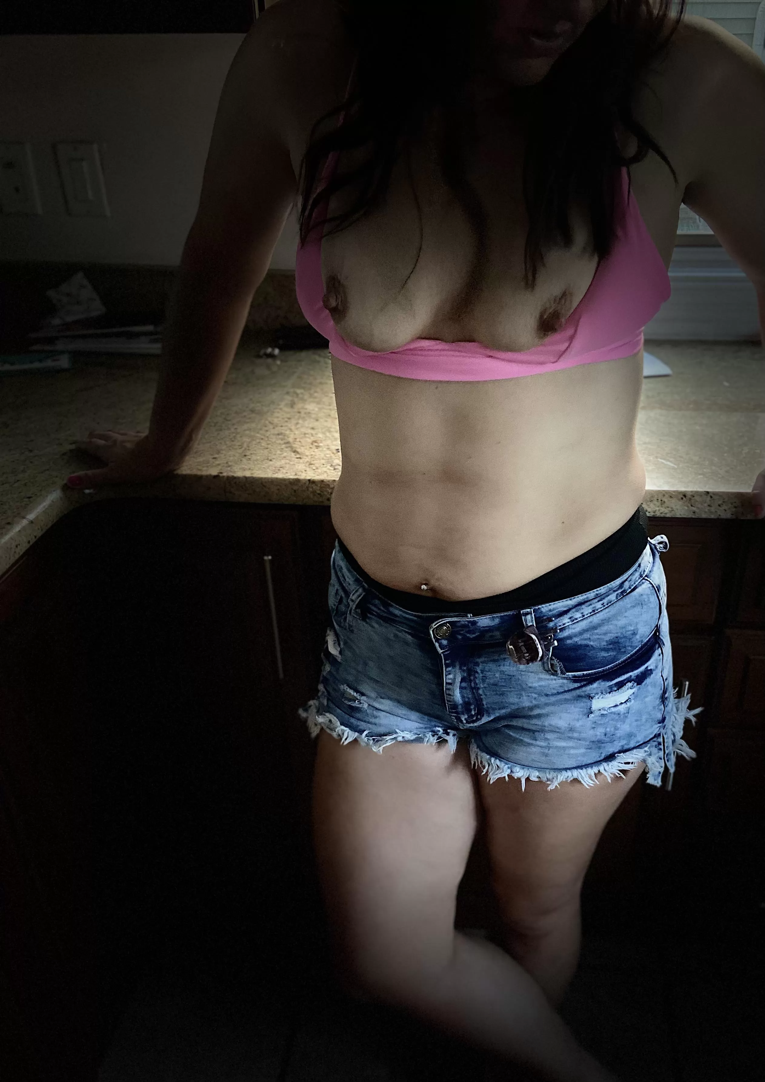 Would you rip the rest of her clothes down and bend her over the counter? My wife likes it rough from behind. Would you rip the rest of her clothes down and bend her over the counter? My wife likes it rough from behind.