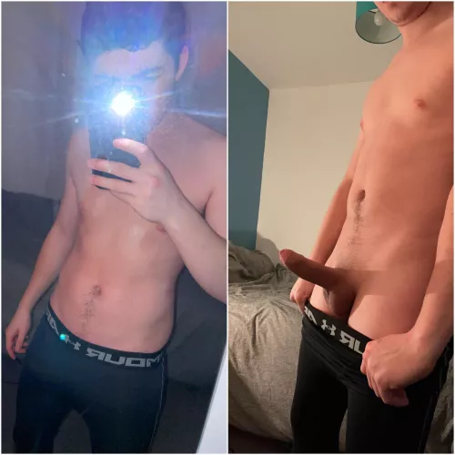 Would you say hi if you saw me in the gym like this? 🏋️‍♂️ (dms open) 😉🥵