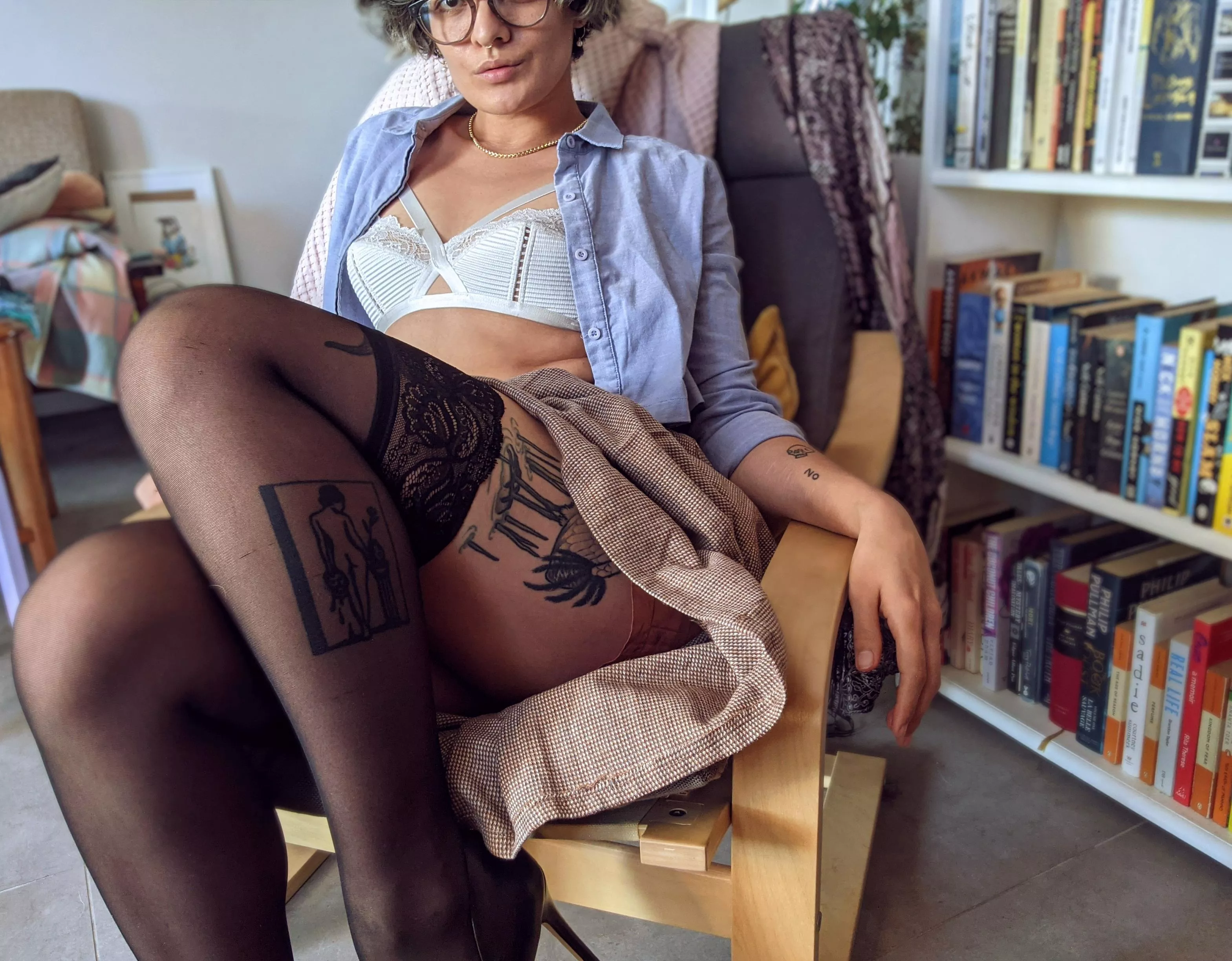 Would you slip my skirt up to see my tats? Would you slip my skirt up to see my tats?