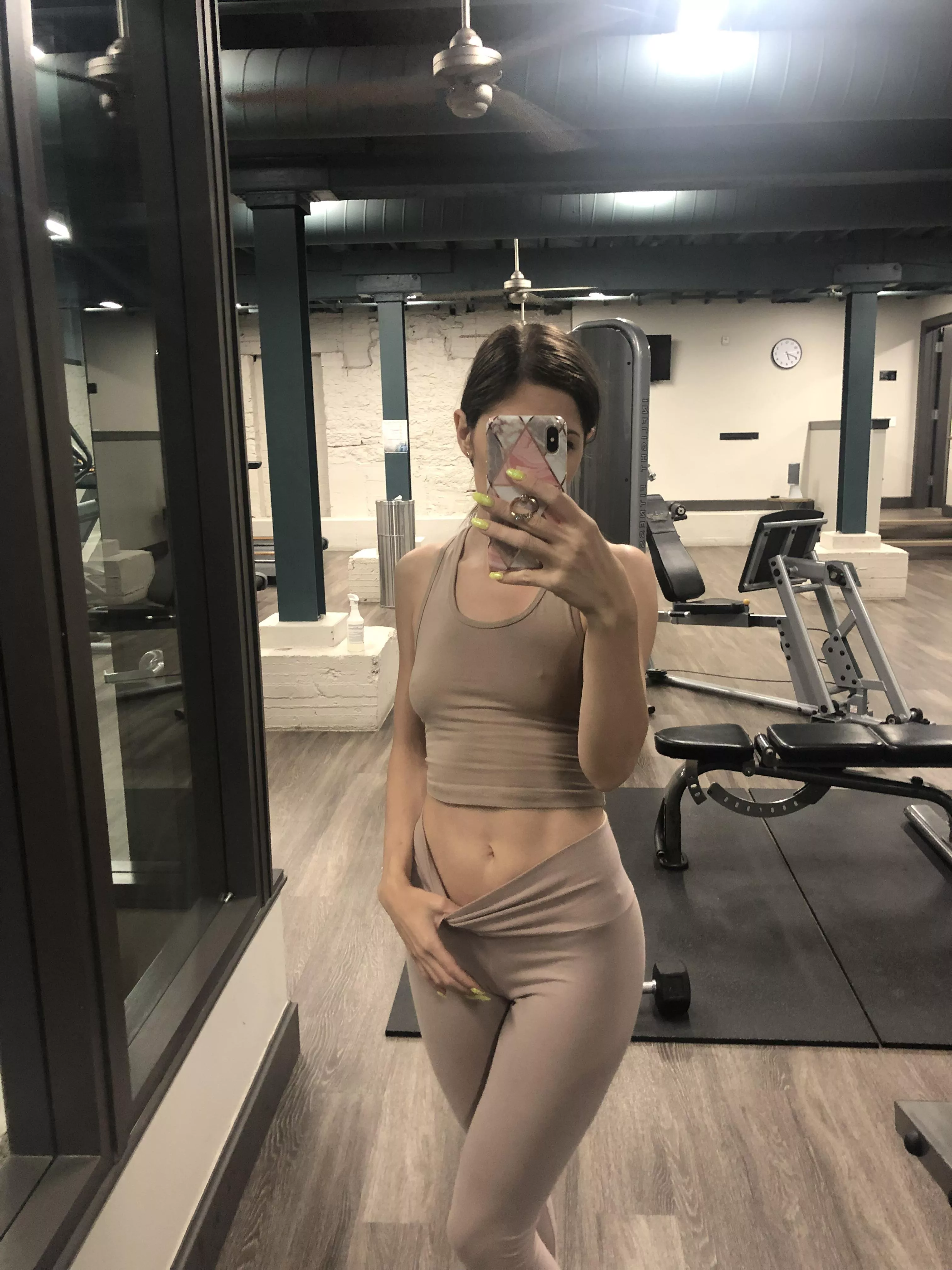 Would you spot me while I’m doing some squats? Would you spot me while I’m doing some squats?