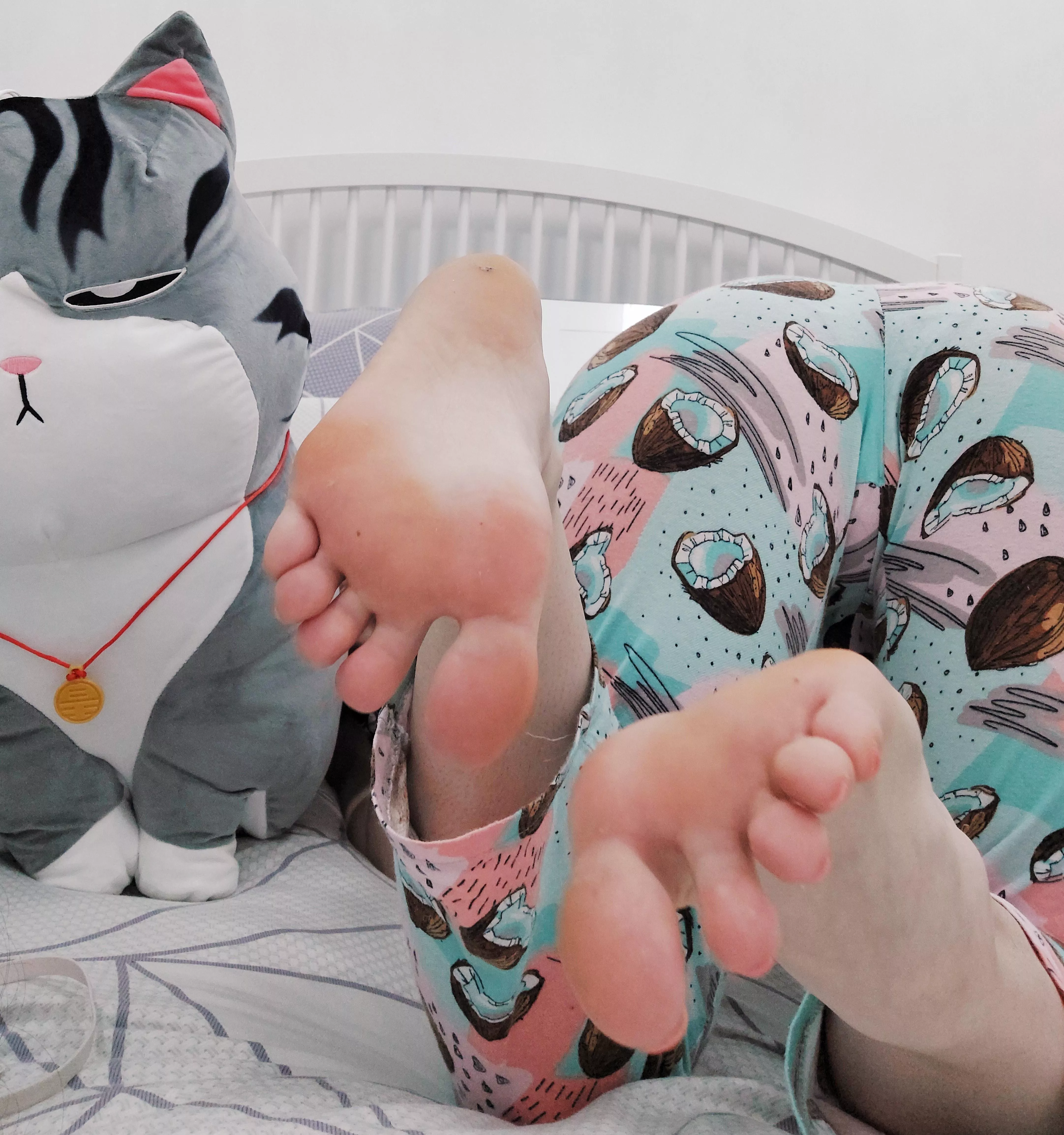 Would you still love my feet after a long walk? [f]