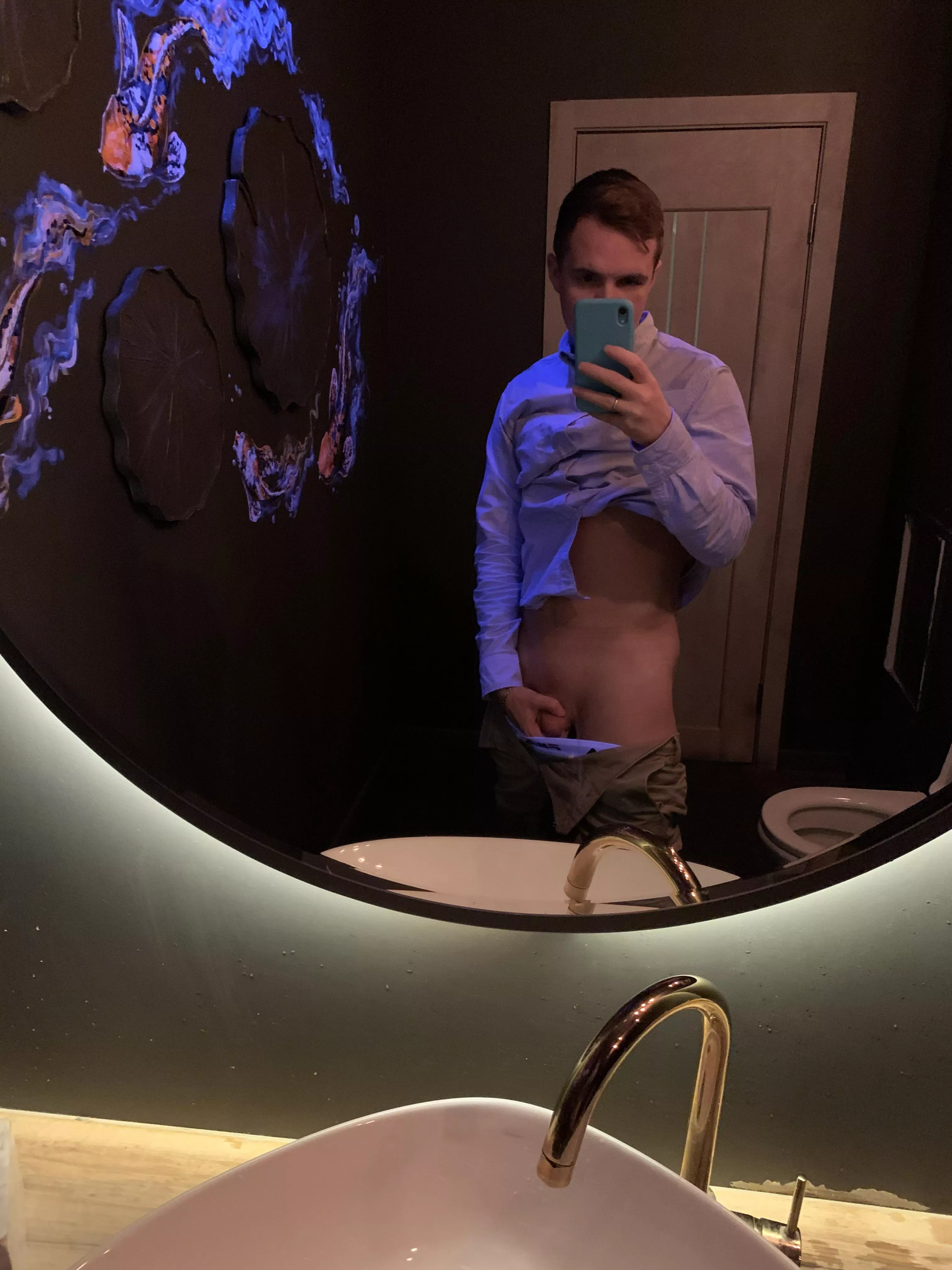 would you suck me here?