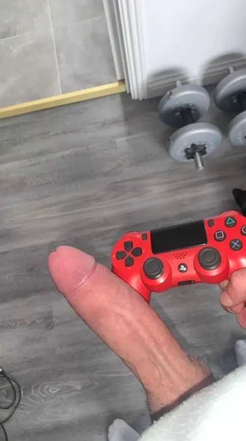 would you suck my cock while I play video games?😈