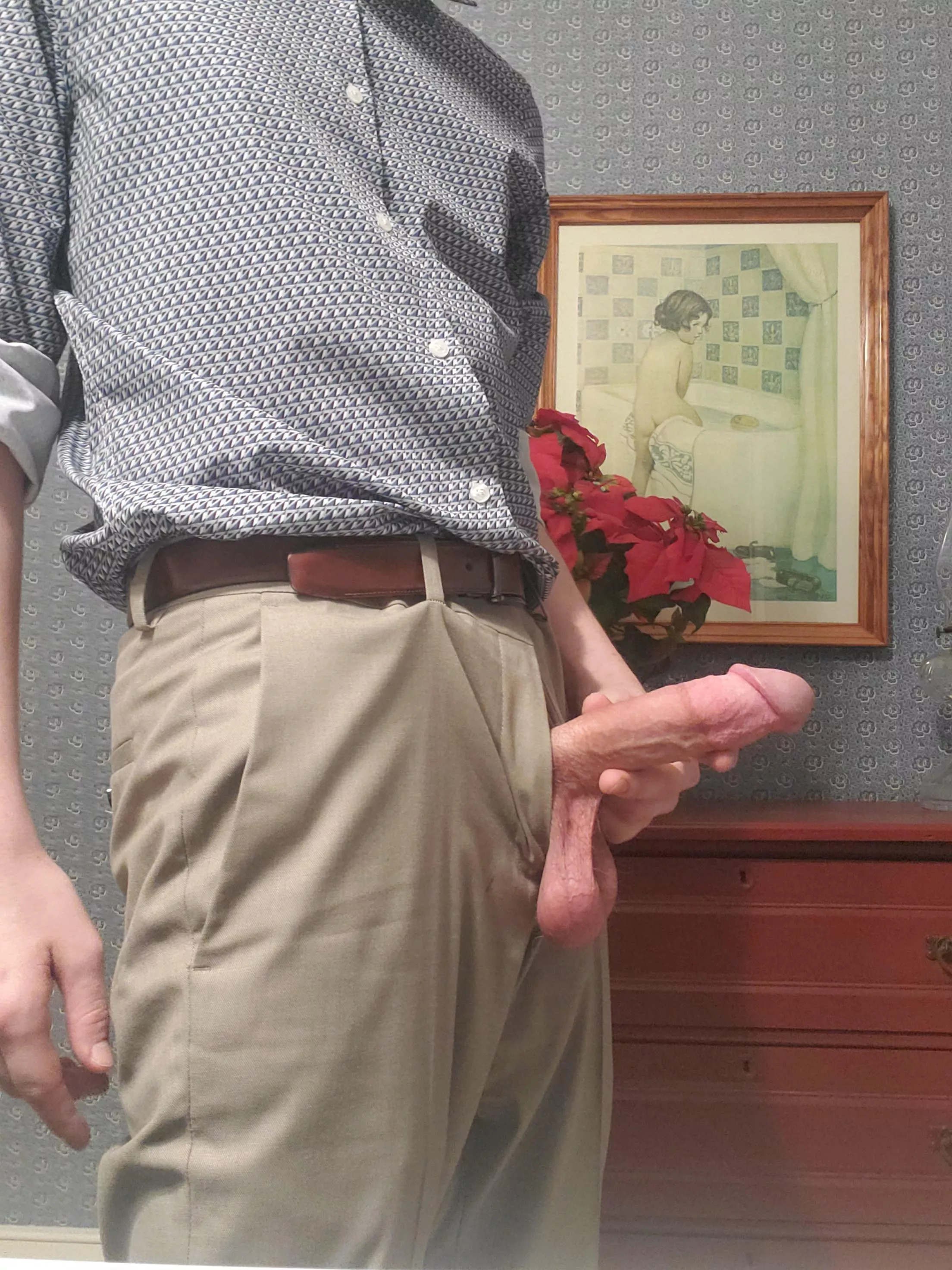 Would you suck these shaved low hangers?