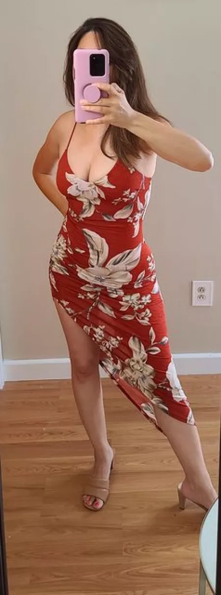 Would you take me out on a date if I wore this dress? [F]43