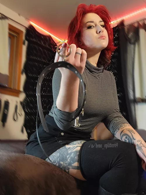 Would you wear this for me? [F]