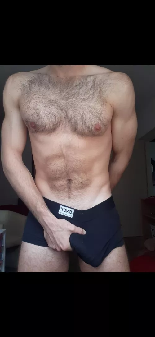 Would you worship this bulge?