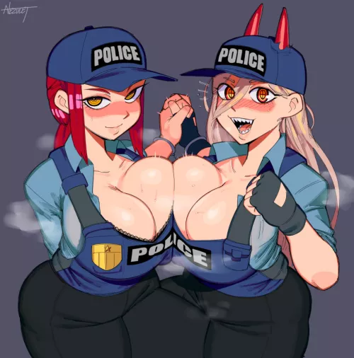 Wow demon cops i love it