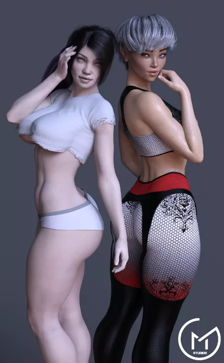 Wraith & Valkyrie Sexy Workout (GM Studios) [Apex Legends]